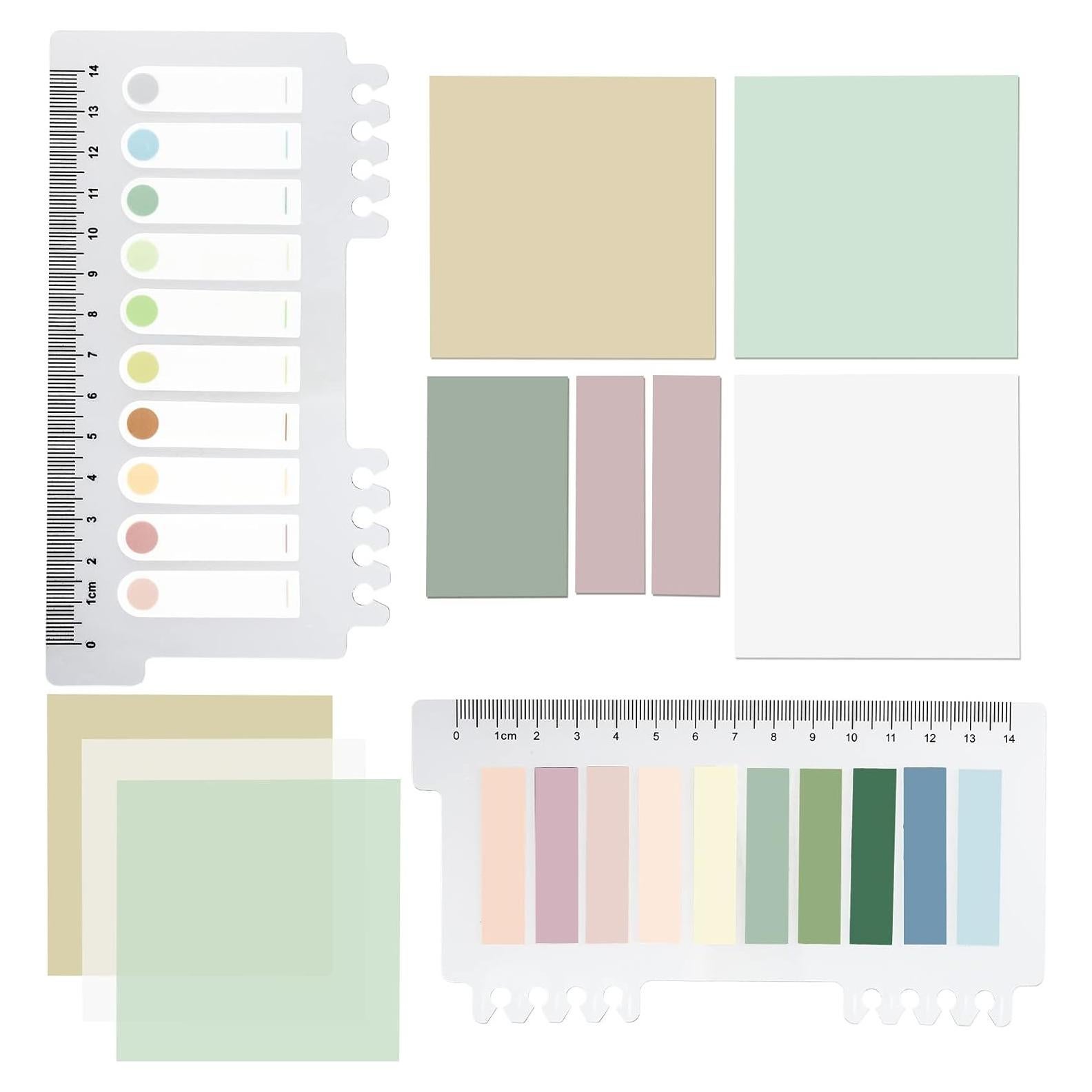 Notas Adhesivas Transparentes ONEDONE - 700 Hojas Multiusos