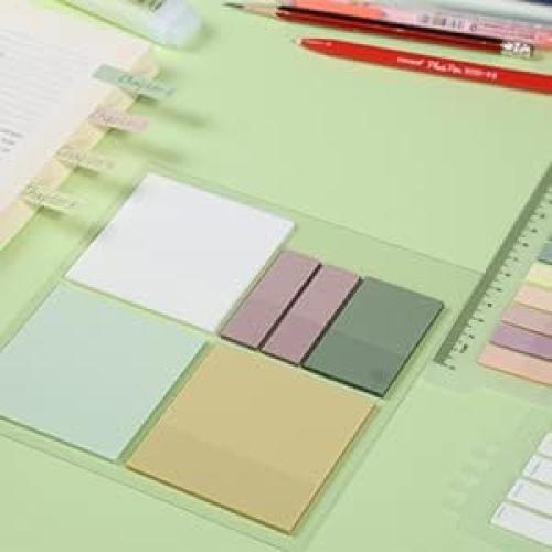 Notas Adhesivas Transparentes ONEDONE - 700 Hojas Multiusos