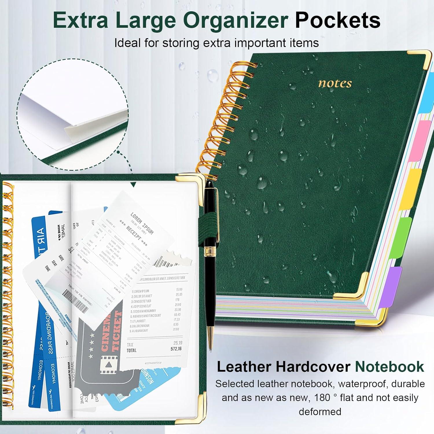 Cuaderno Espiral Tapa Dura GDGDSY B5 300 Páginas Verde