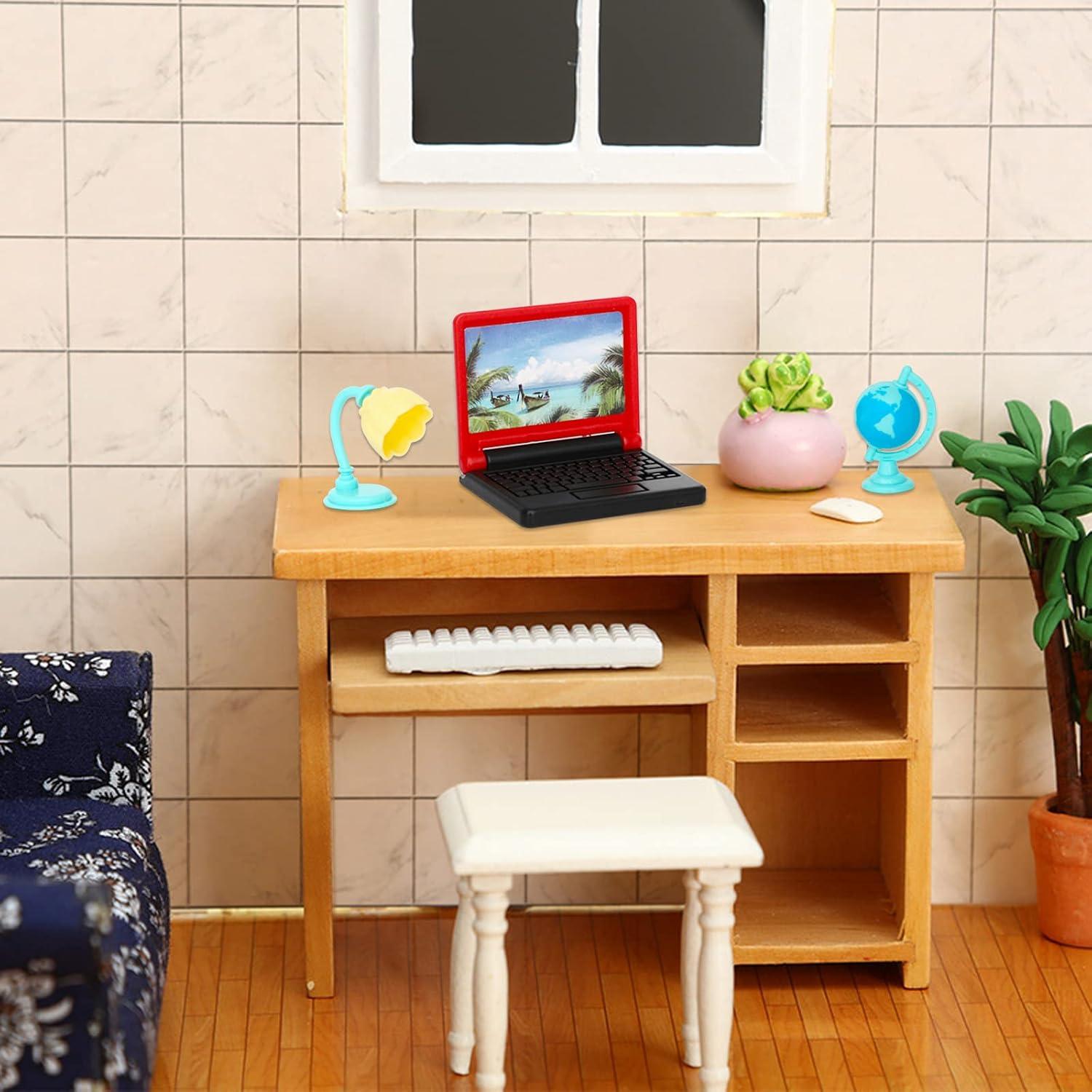 SOTOGO 29 Piezas Accesorios Escuela Muñecas Miniatura