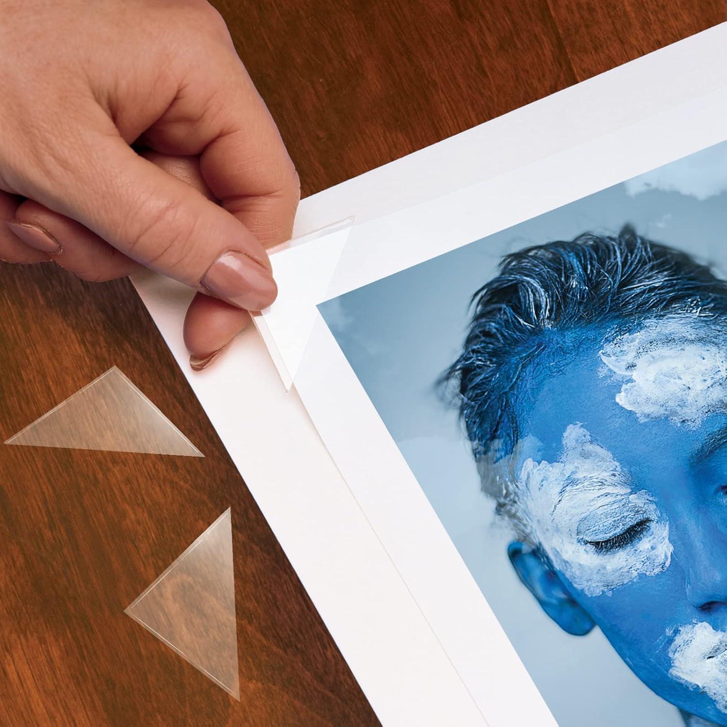 Esquinas de Montaje Lineco 3.18 cm Autoadhesivas 256 Pzas