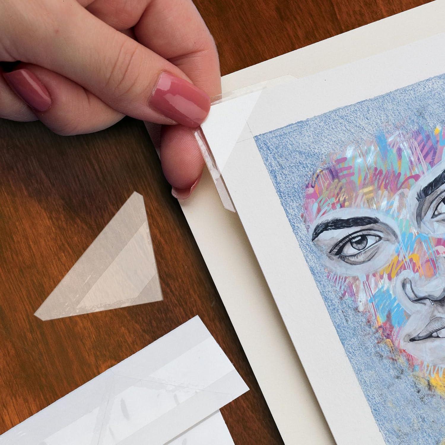 Esquinas de Montaje Archival Lineco 3.49 cm Paquete 240