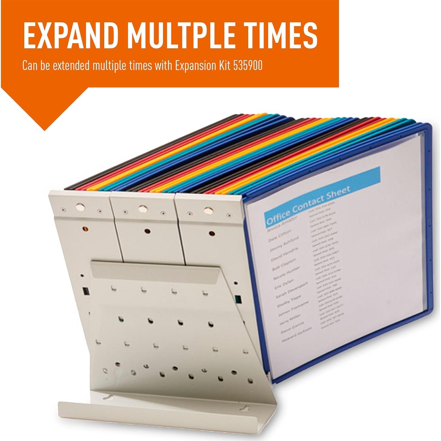 Sistema de Referencia de Escritorio Durable 10 Paneles Multicolor