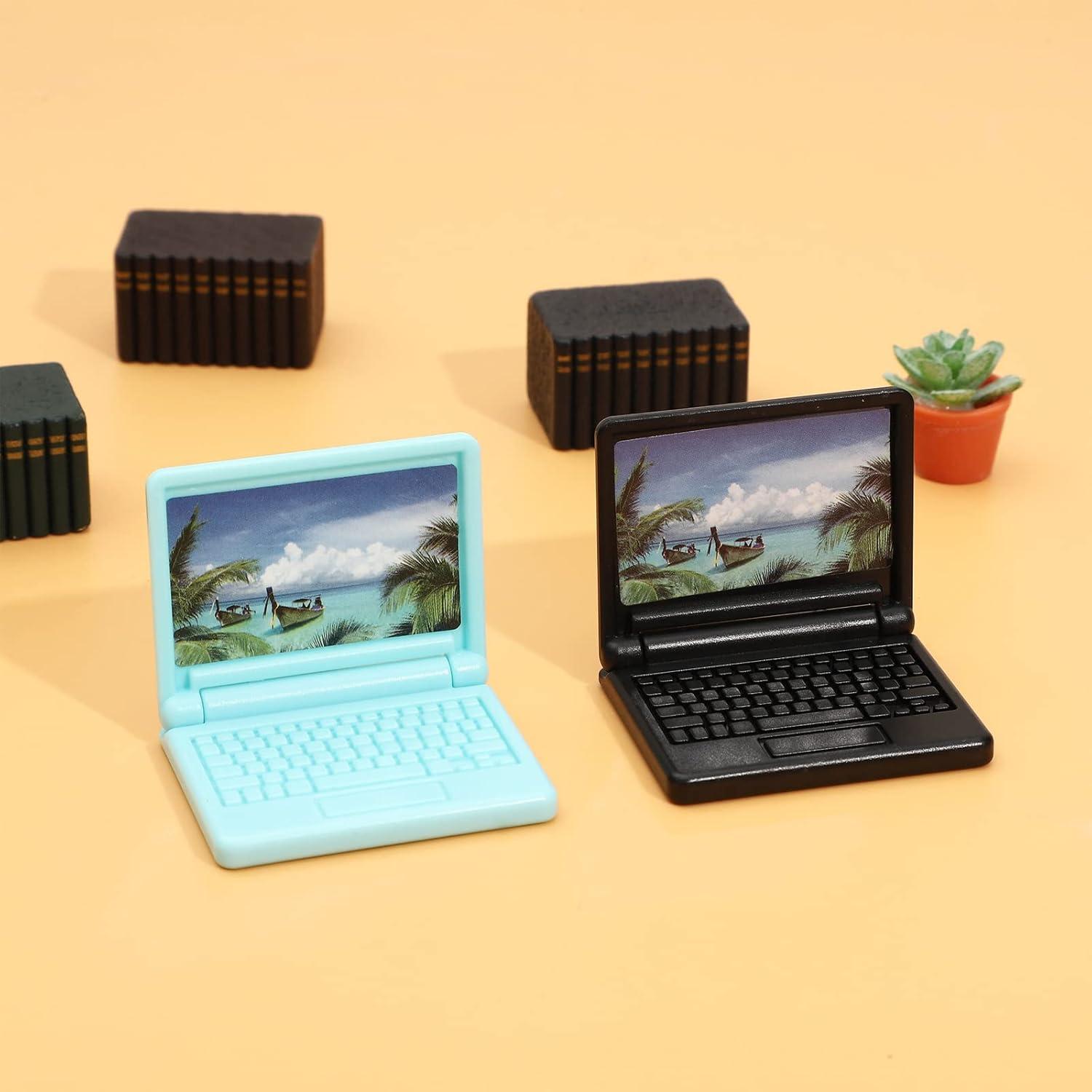 SOTOGO 49 Piezas Accesorios Escuela Miniatura para Muñecas