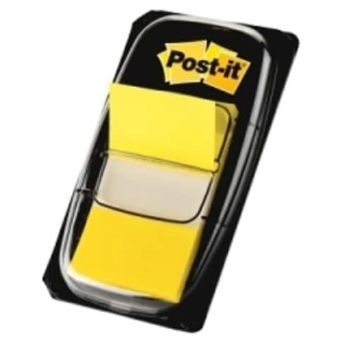 Post-it 680YW12 Marcadores de Páginas Amarillo 12 Dispensadores