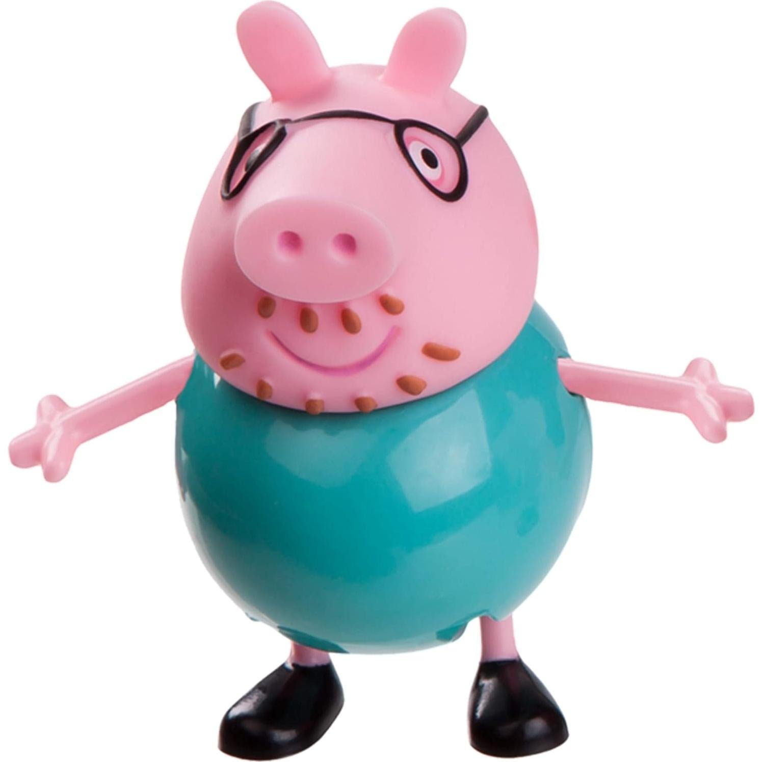 Figuras Peppa Pig - Paquete Familiar 4 Piezas 7,62 cm