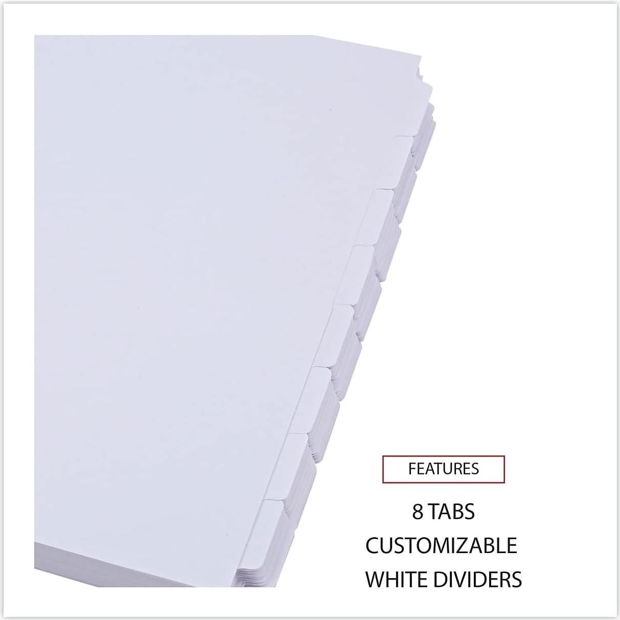 Divisores de Páginas Universal 20845, 8 Divisores Carta