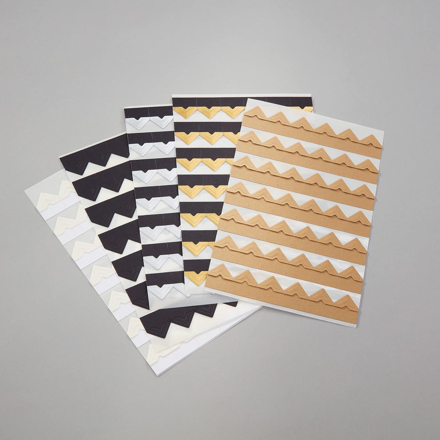 Esquinas Autoadhesivas Semikolon 252 Unidades Sin Ácido Kraft