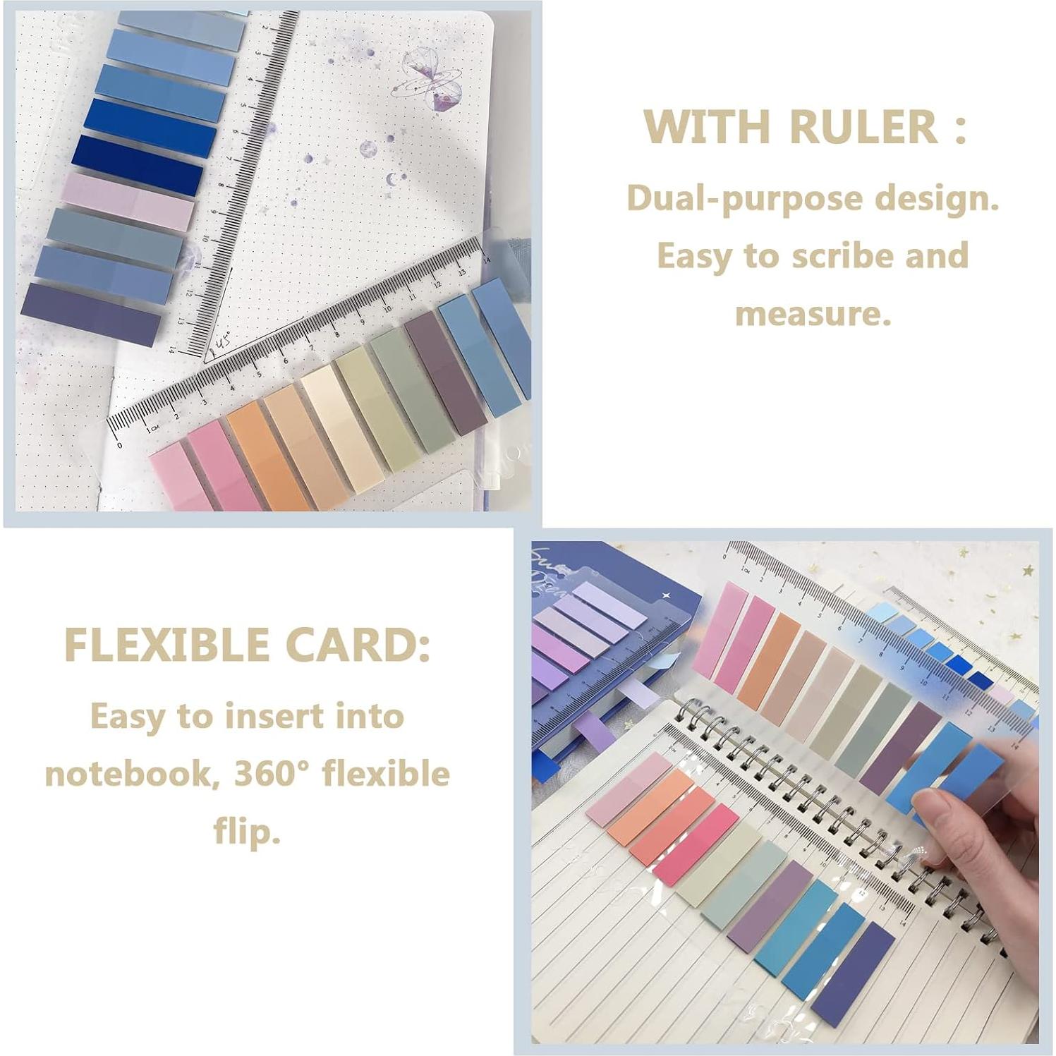 Pestañas Adhesivas Potanro 800 Pcs Transparentes Rectangulares