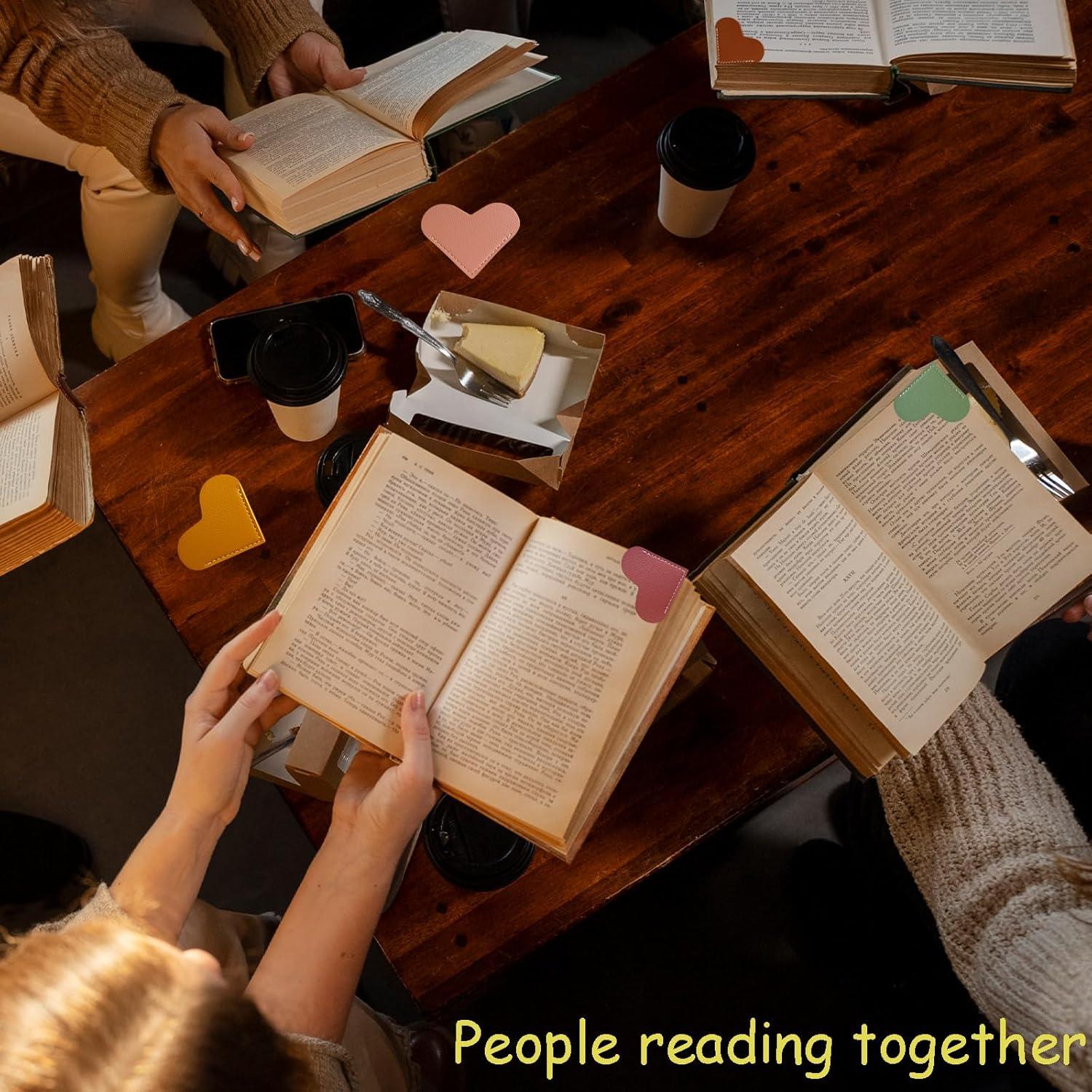 8 Marcadores de Corazón Tuuiimo + 1000 Etiquetas Adhesivas