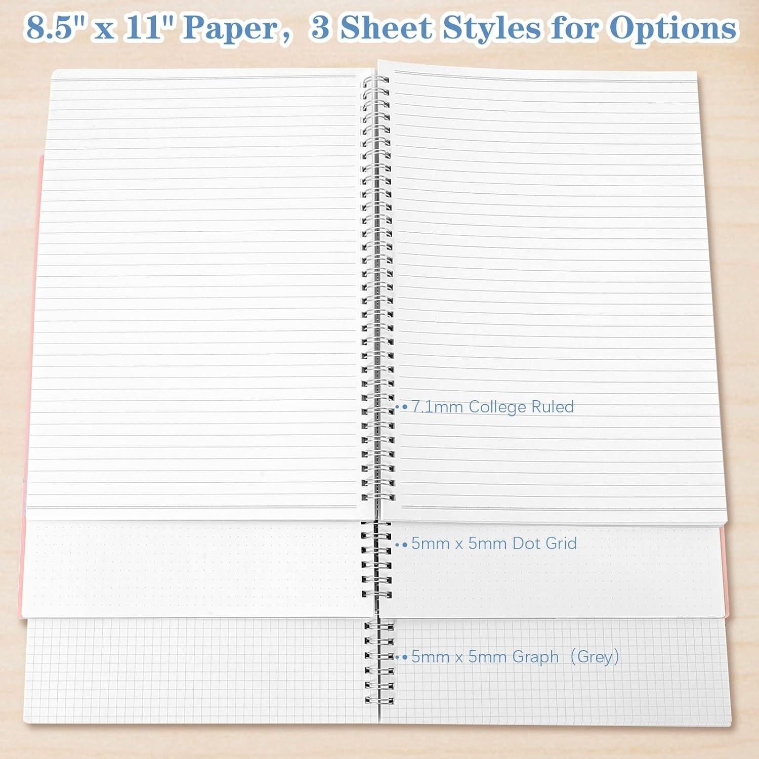 Cuaderno Espiral A4 Amanple 560 Páginas Reglas Universitarias