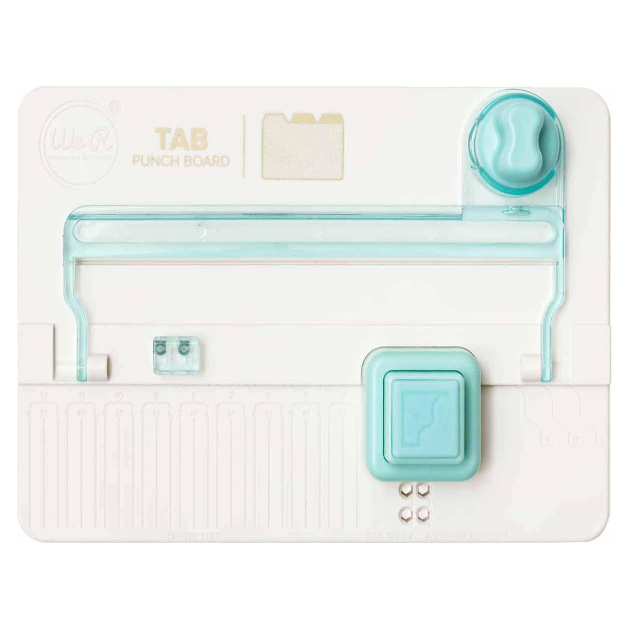 Tab Punch Board We R Memory Keepers - Herramienta de Scrapbooking