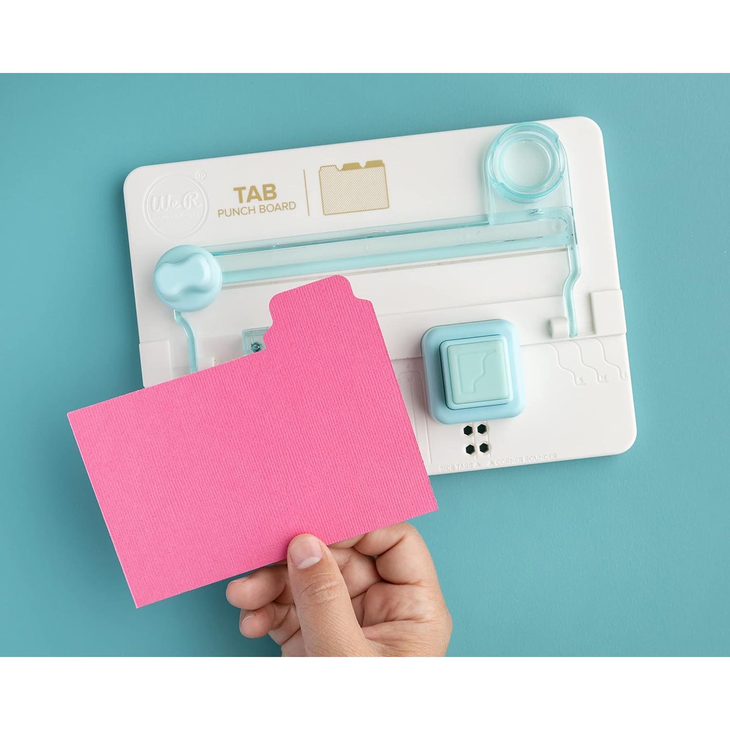 Tab Punch Board We R Memory Keepers - Herramienta de Scrapbooking