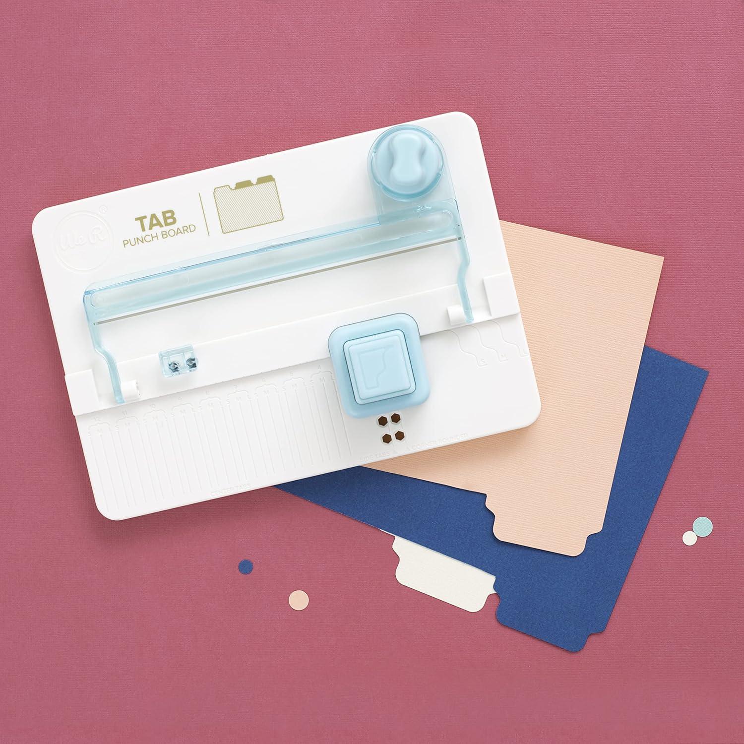 Tab Punch Board We R Memory Keepers - Herramienta de Scrapbooking