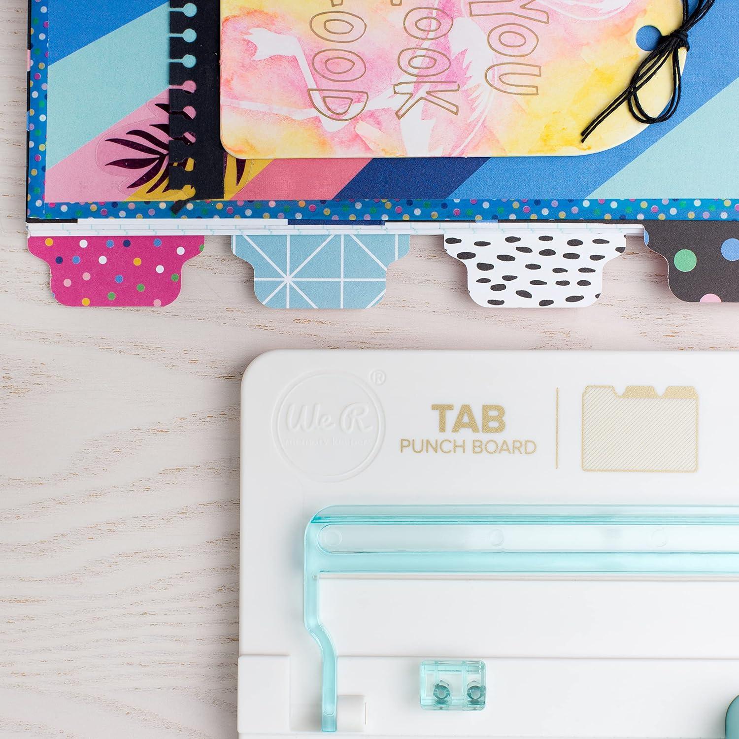 Tab Punch Board We R Memory Keepers - Herramienta de Scrapbooking