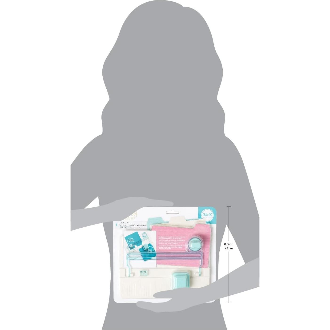 Tab Punch Board We R Memory Keepers - Herramienta de Scrapbooking