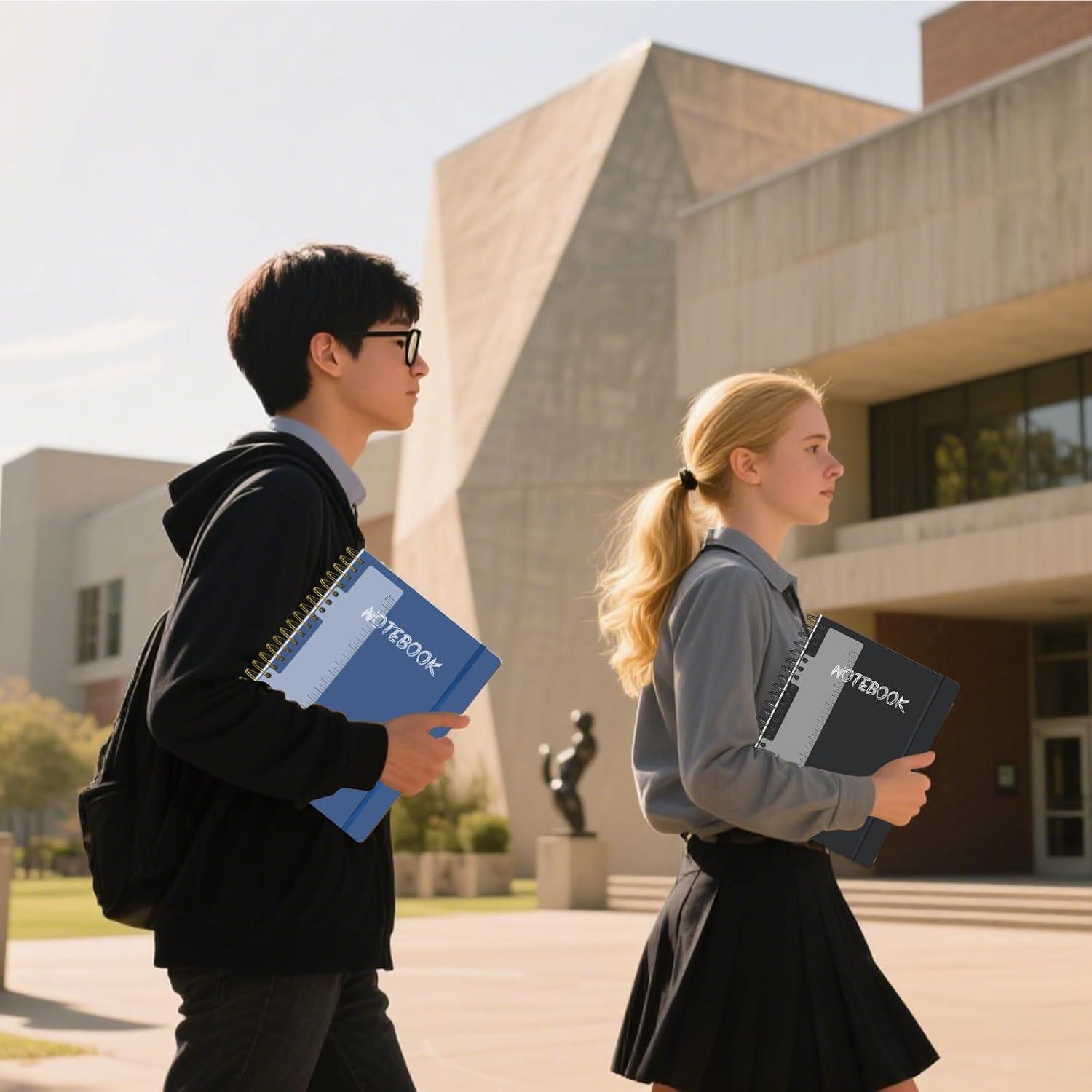 Cuaderno A4 Ouzoustate 5 Materias 300 Páginas Rayado Universitario