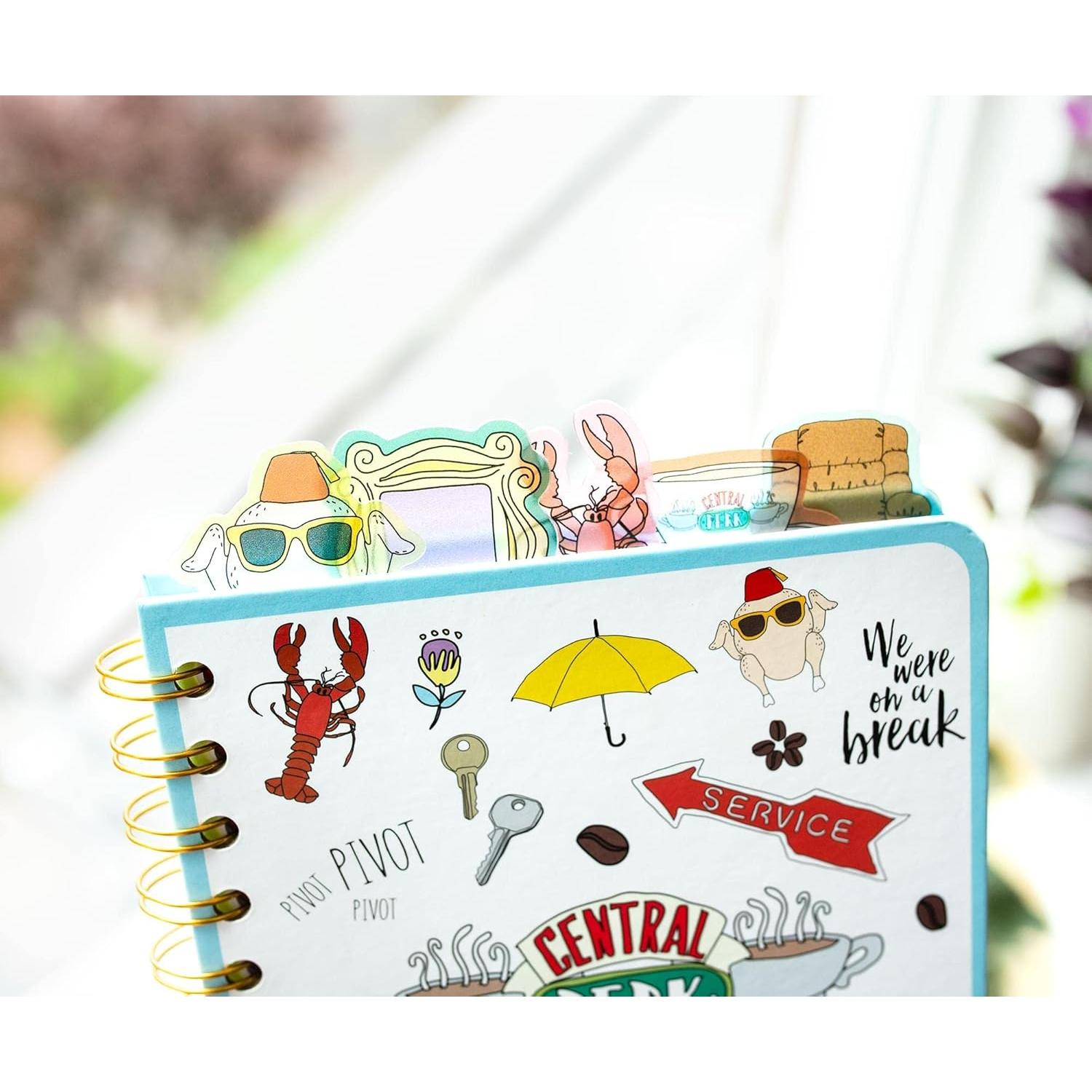 Cuaderno Espiral Friends Silver Buffalo 75 Páginas 12.7x20.3cm