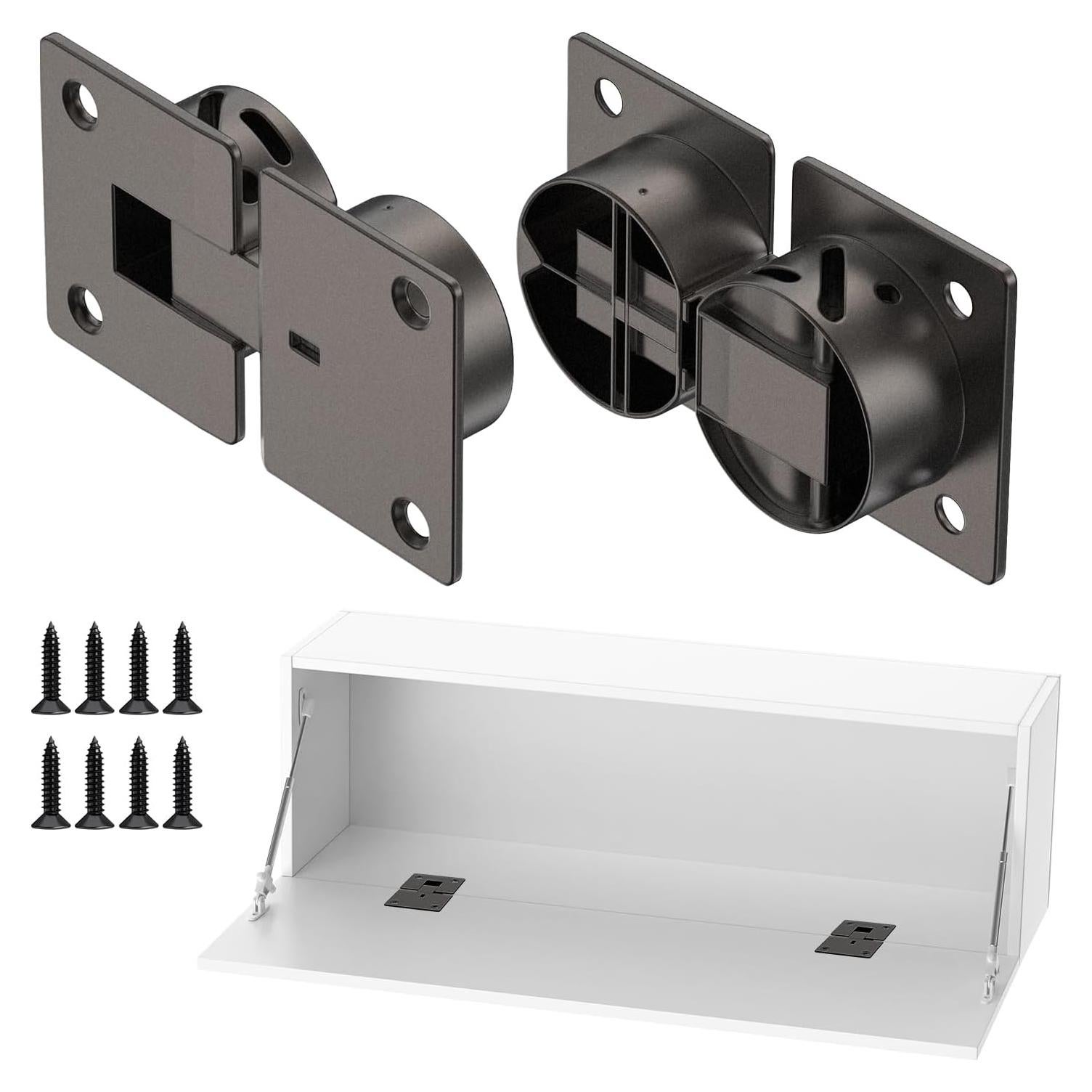 Bisagras Ocultas Ajustables ZFYOUNG 90 Grados 2 Piezas