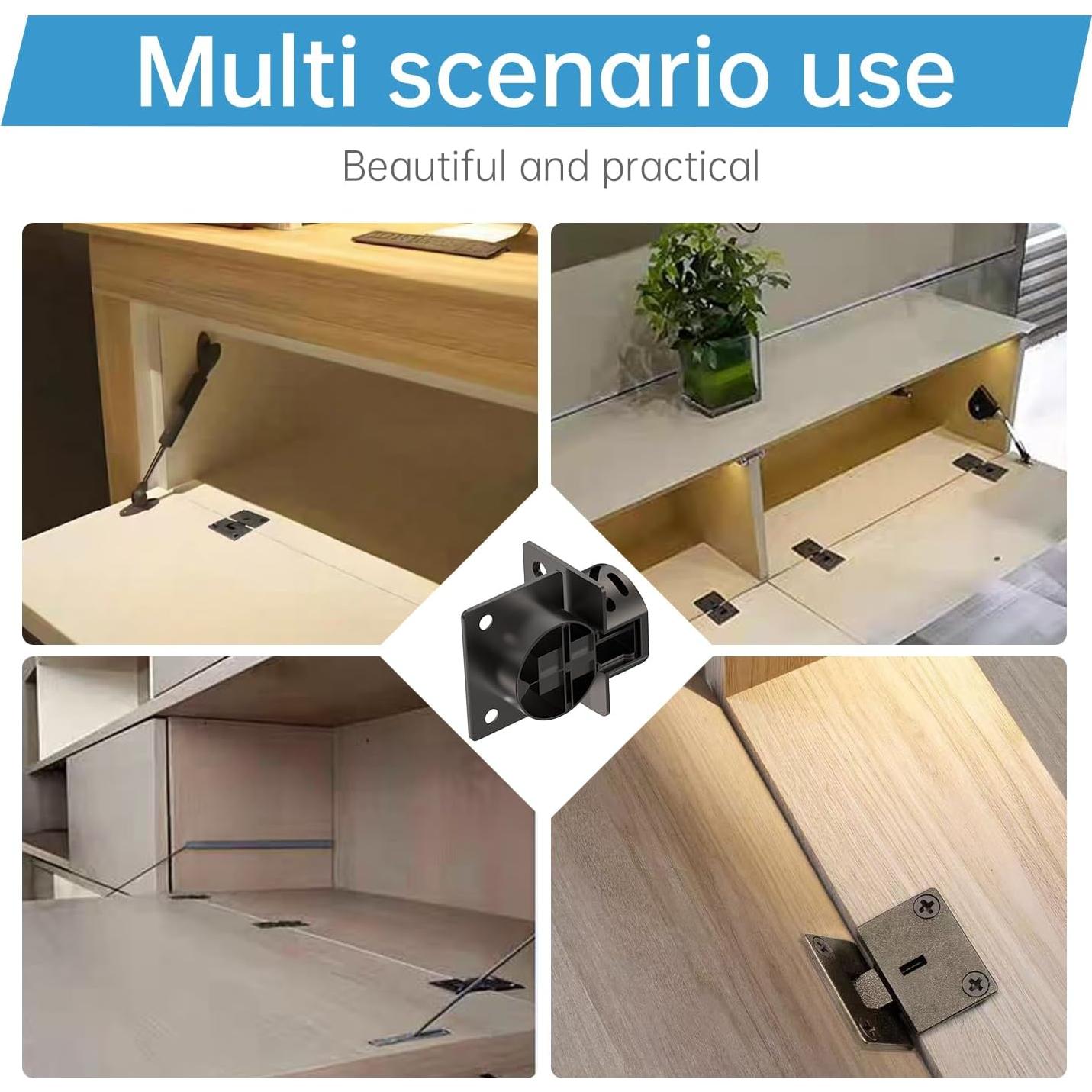 Bisagras Ocultas Ajustables ZFYOUNG 90 Grados 2 Piezas