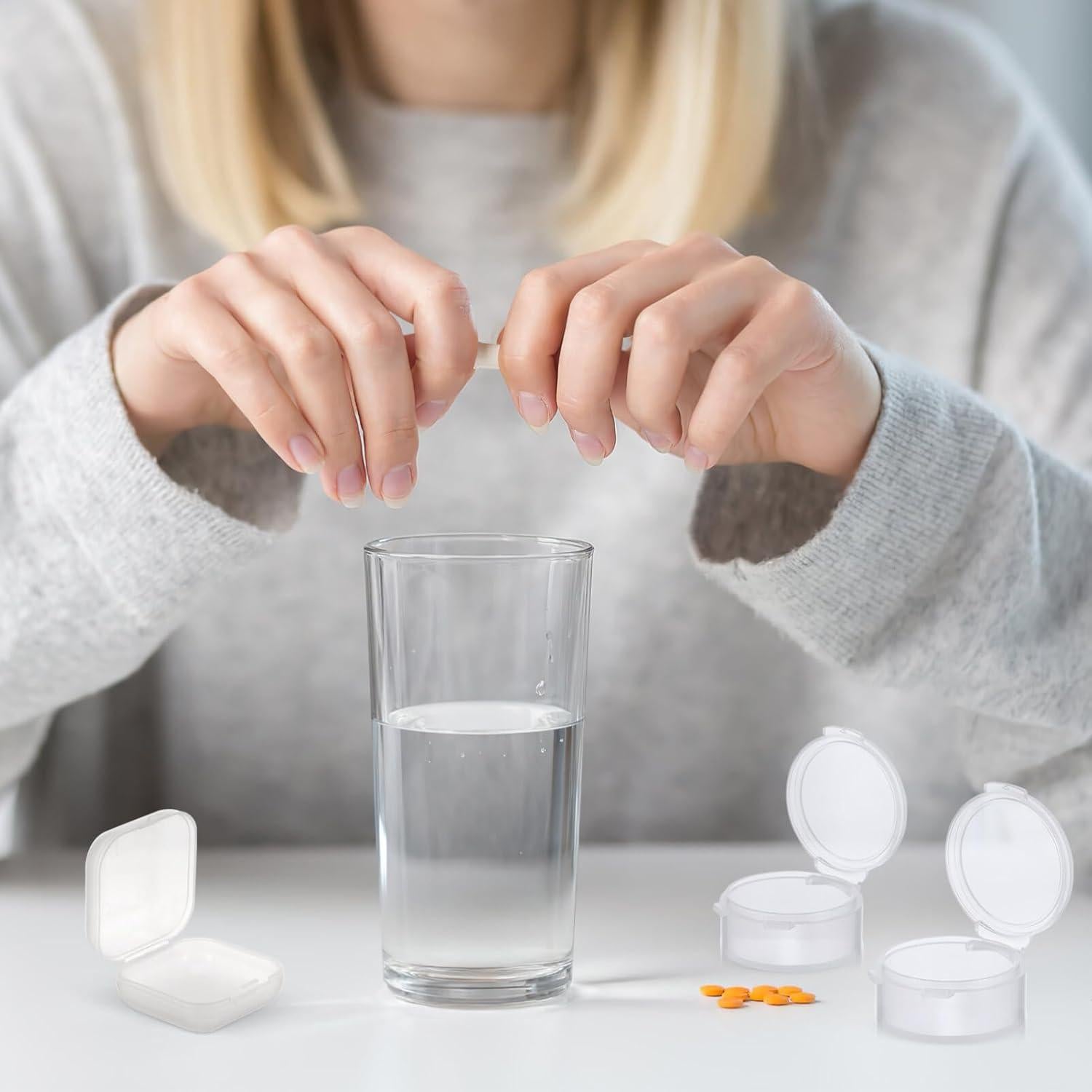 Estuches para Tapones de Oído Healifty - 20 Pcs Organizador