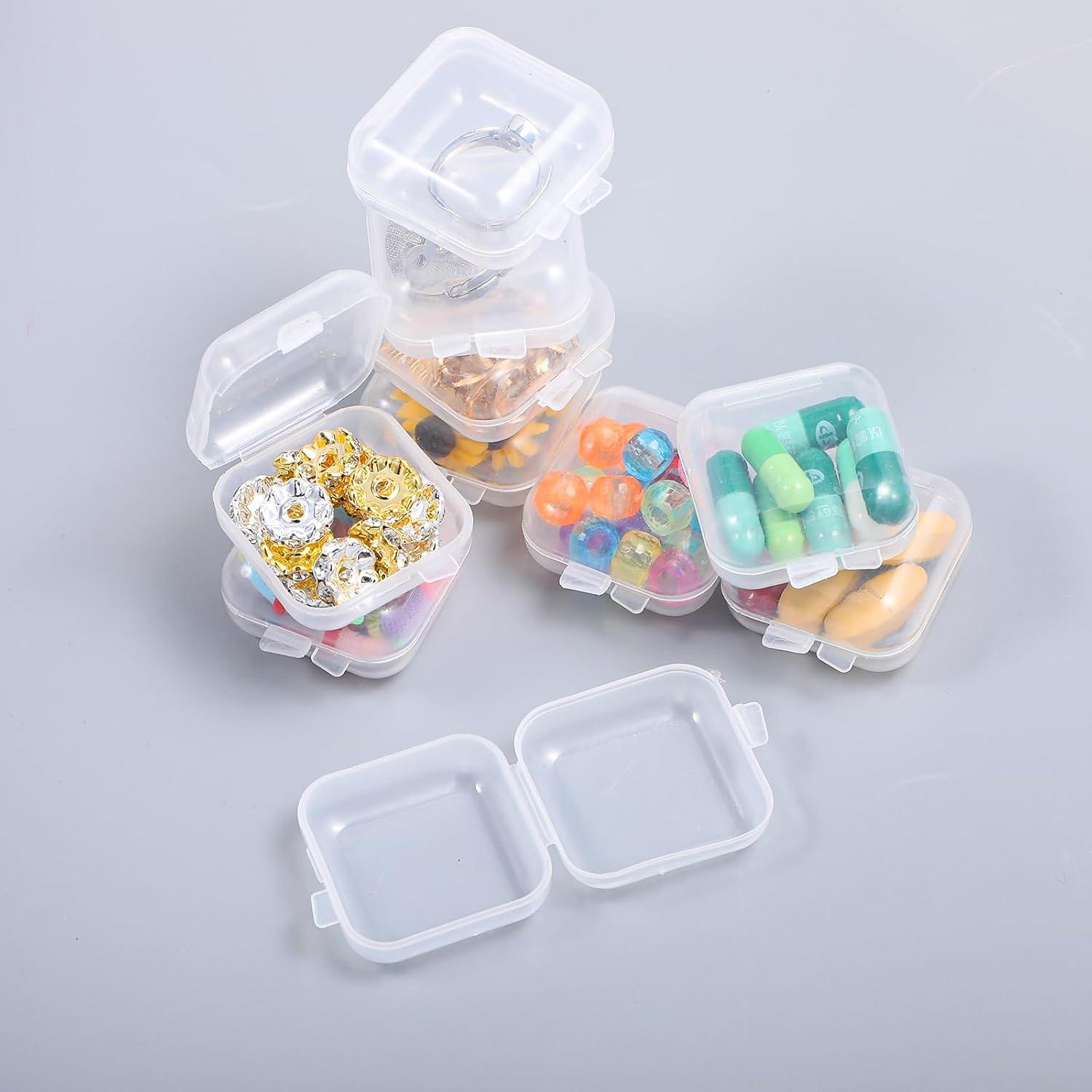 Cajas de Almacenamiento Transparentes Hariendny - 10 Pcs 5x10x3 cm
