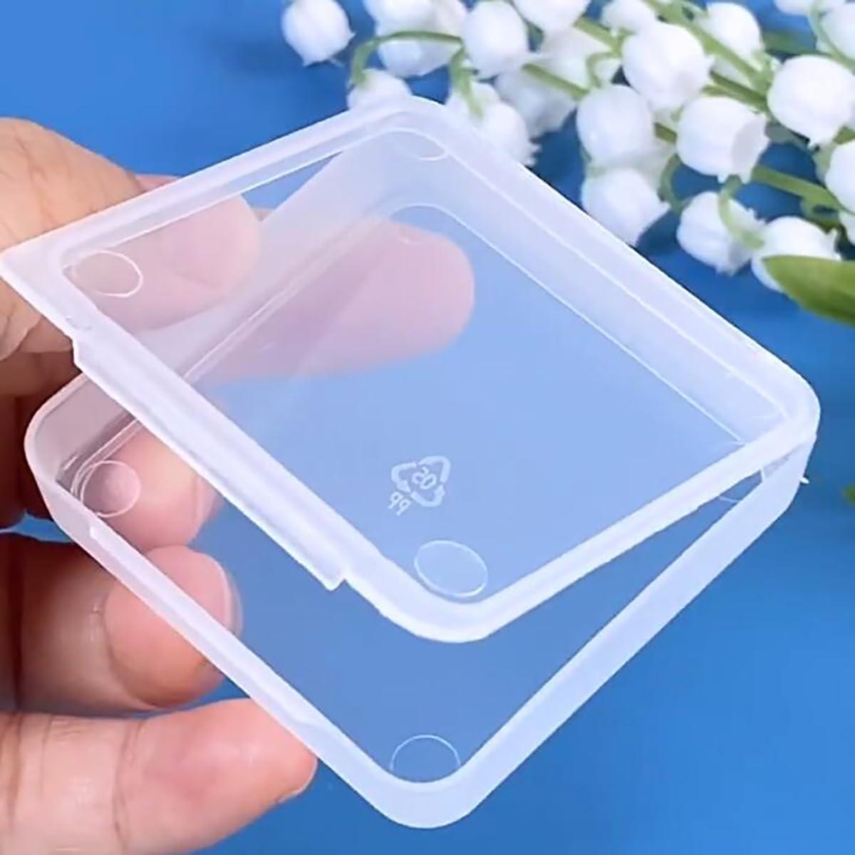 Caja Organizadora Cuadrada Transparente Farmer Mani - 12 Unidades