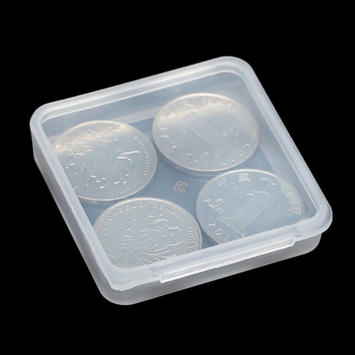 Caja Organizadora Cuadrada Transparente Farmer Mani - 12 Unidades