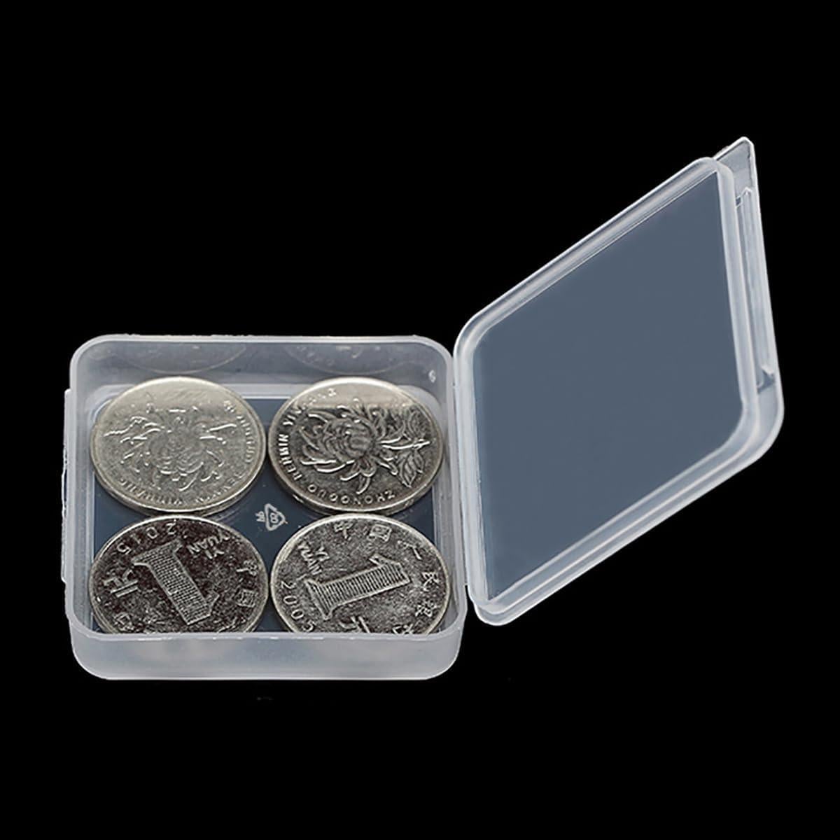 Caja Organizadora Cuadrada Transparente Farmer Mani - 12 Unidades