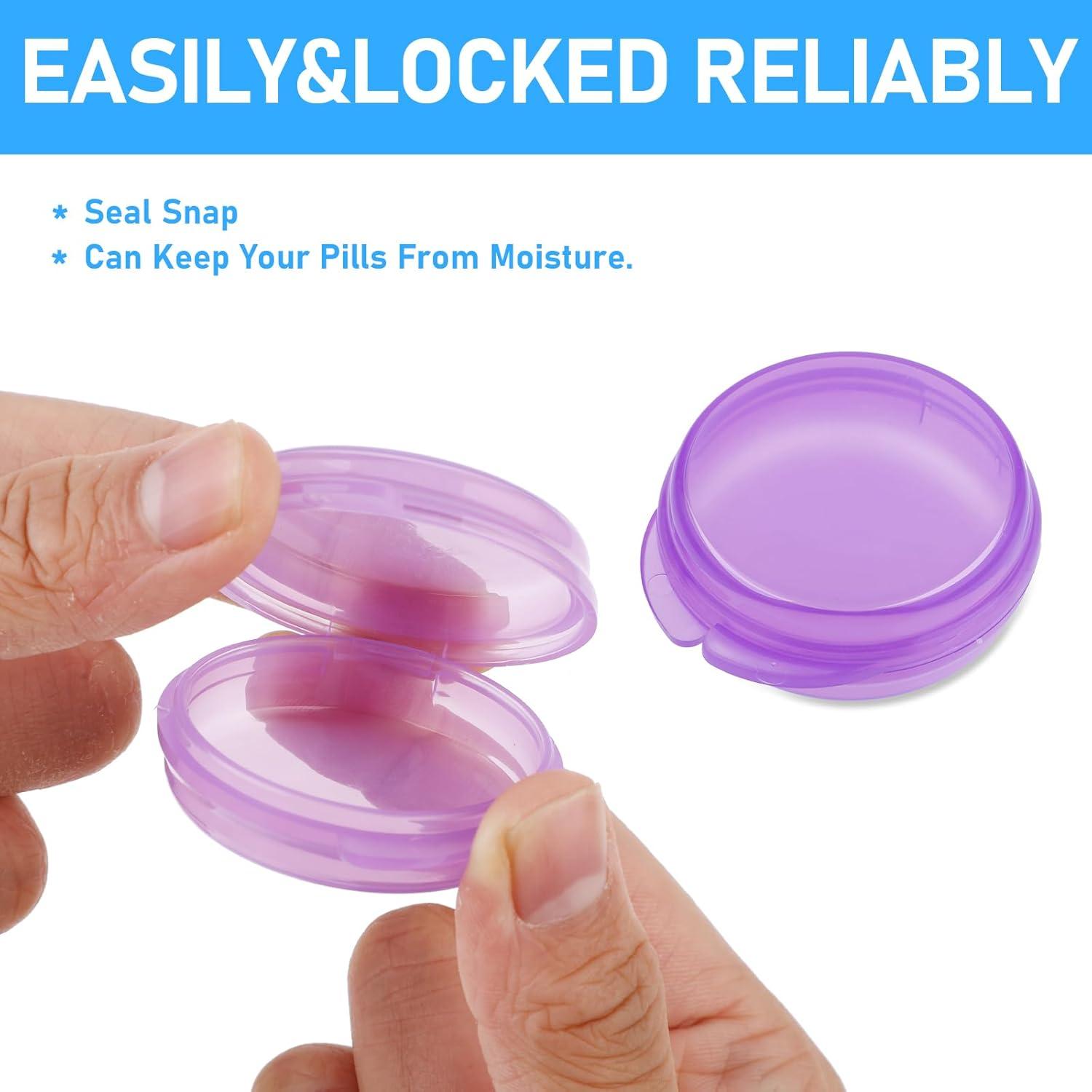 8 Cajas de Pastillas Portátiles WY LIGHTING LEVEL - Organizador de Medicamentos