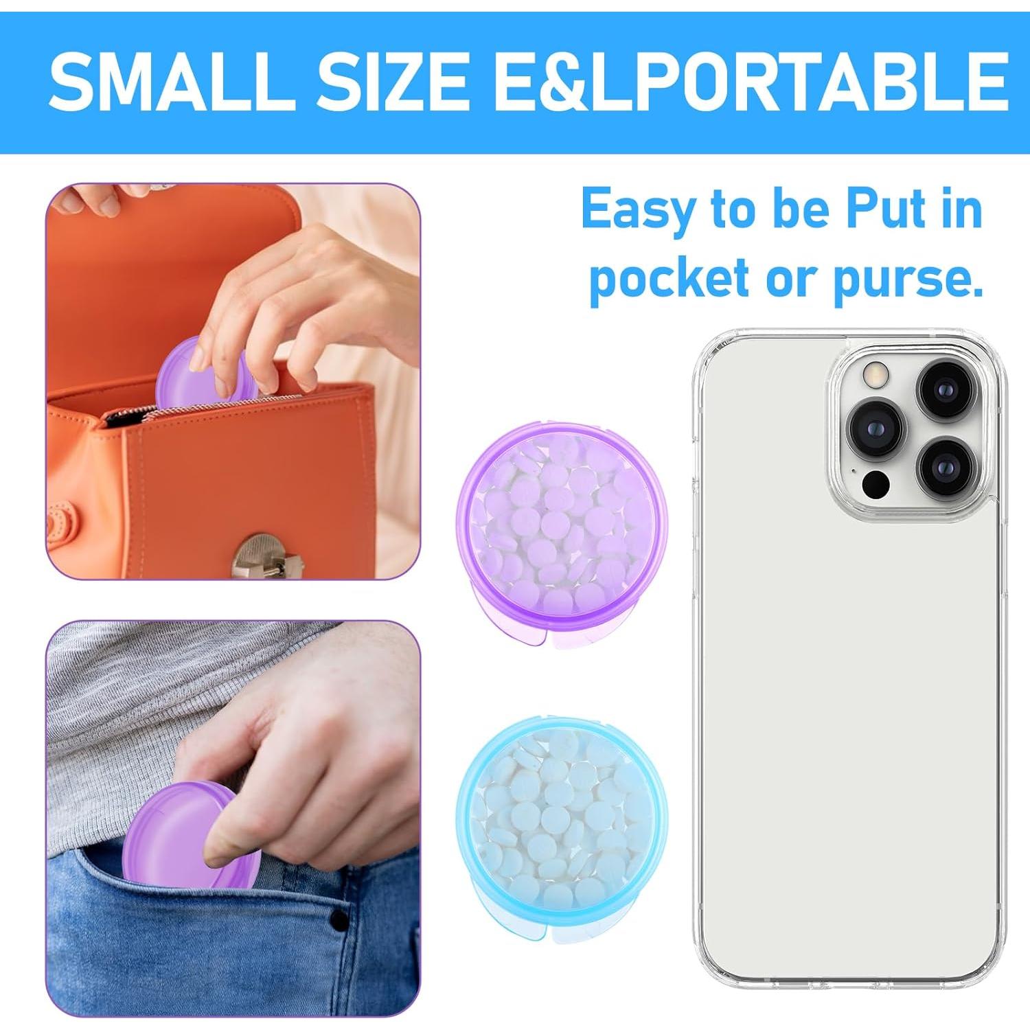 8 Cajas de Pastillas Portátiles WY LIGHTING LEVEL - Organizador de Medicamentos