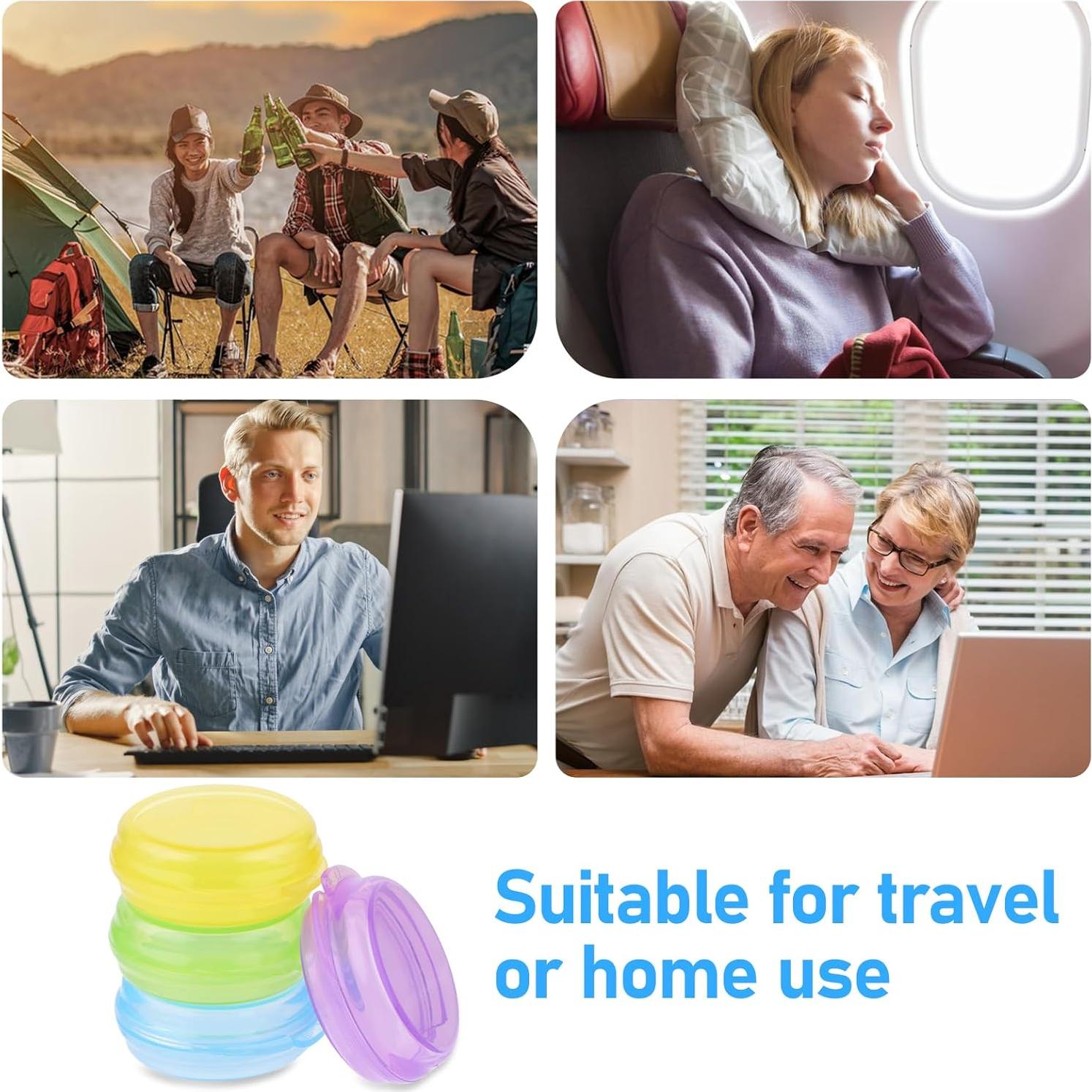 8 Cajas de Pastillas Portátiles WY LIGHTING LEVEL - Organizador de Medicamentos