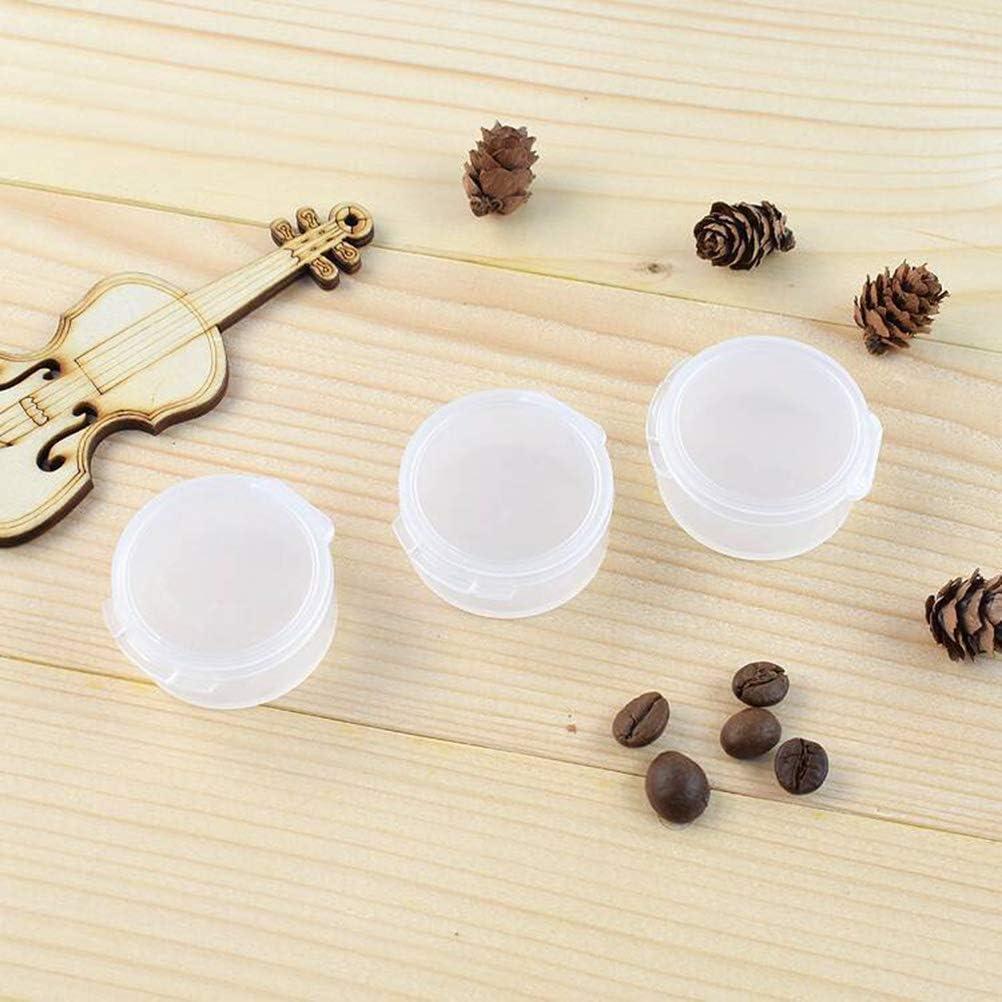 10 Cajas de Almacenamiento Transparentes Artibetter 4x4 cm