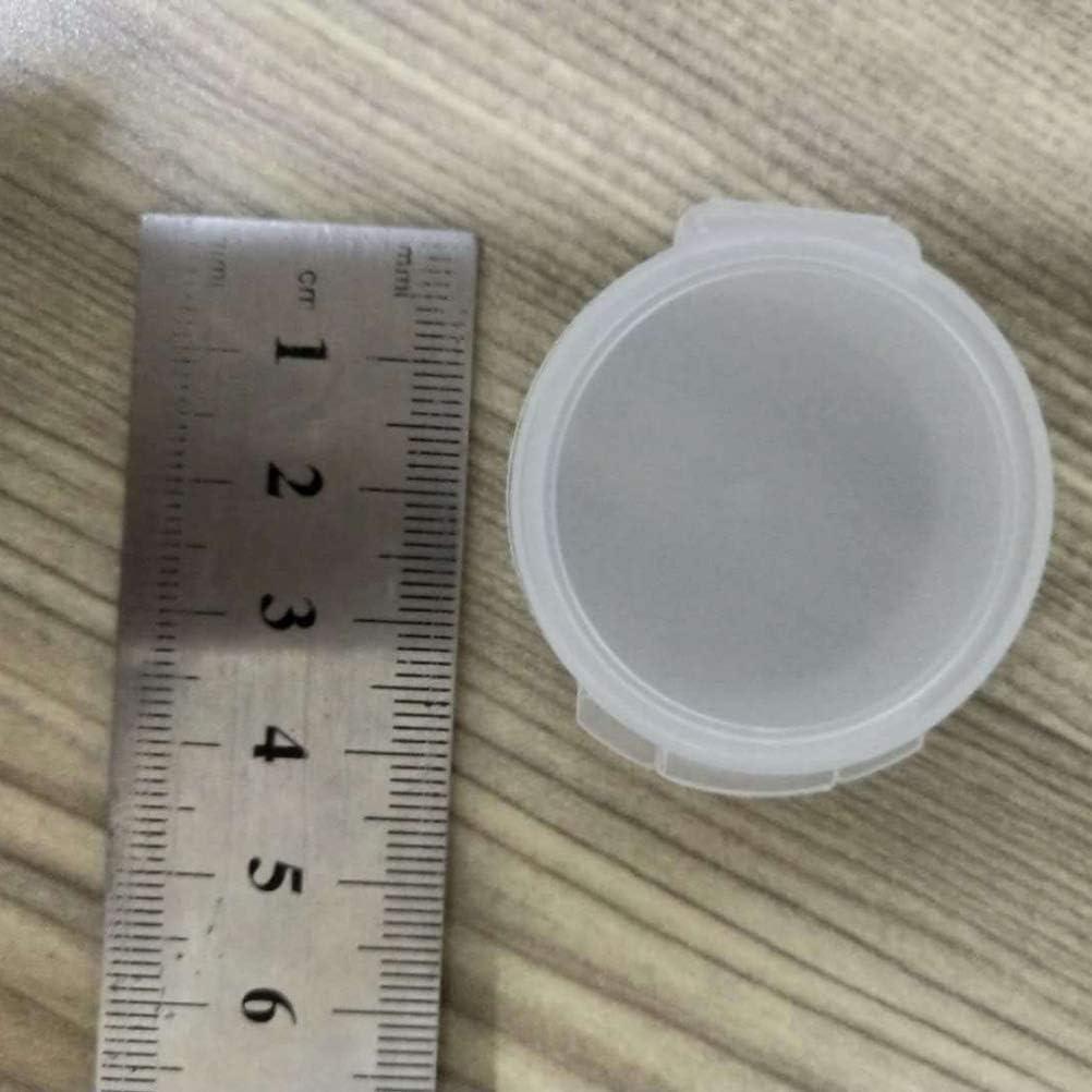 10 Cajas de Almacenamiento Transparentes Artibetter 4x4 cm