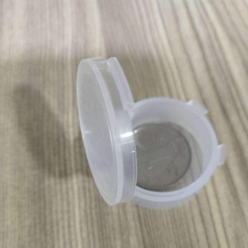 10 Cajas de Almacenamiento Transparentes Artibetter 4x4 cm