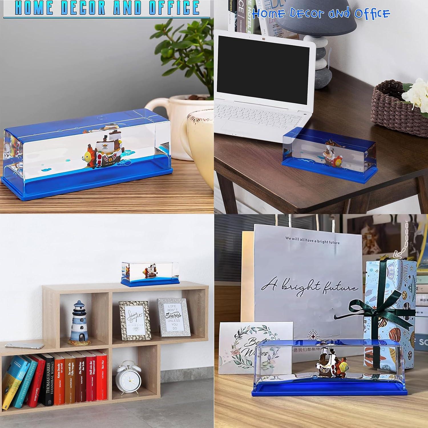 Barco Pirata Thousand Sunny en Botella Decorativa 1.4x5.4 cm