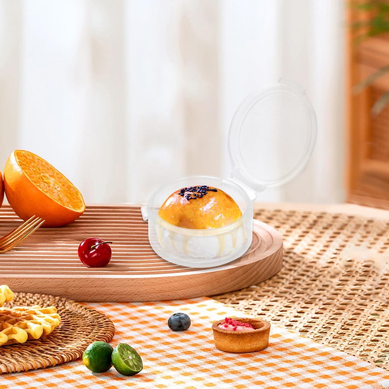 Estuche para Pastillas HEALLILY 10 Piezas Redondo Blanco