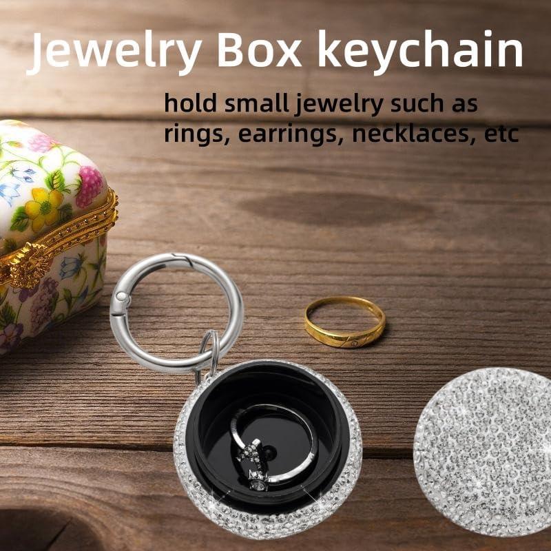 Organizador de Pastillas Portátil EveryBling Rosa 4.3 cm