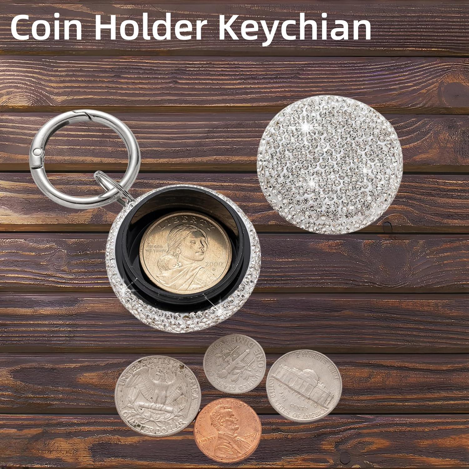 Organizador de Pastillas Portátil EveryBling Rosa 4.3 cm