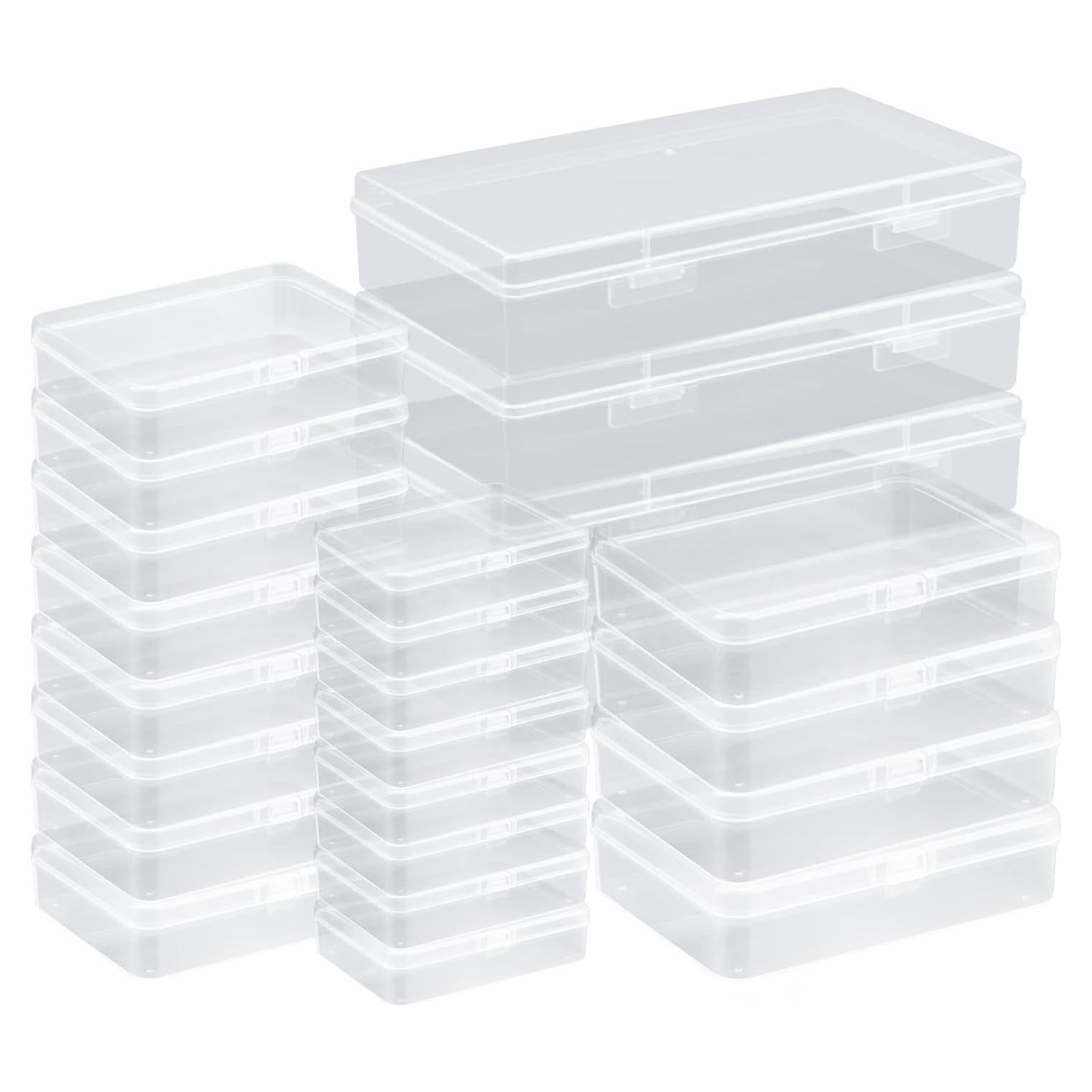 Contenedores de Plástico Transparente Rocutus - 24 Piezas