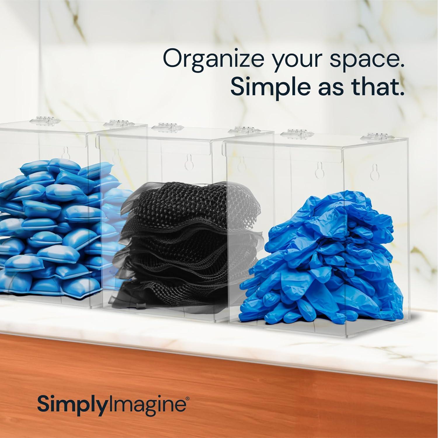 Dispensador de Guantes Montado en Pared SimplyImagine 20.96x16.51cm