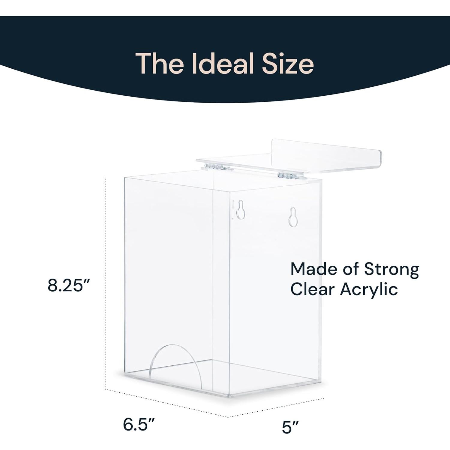 Dispensador de Guantes Montado en Pared SimplyImagine 20.96x16.51cm