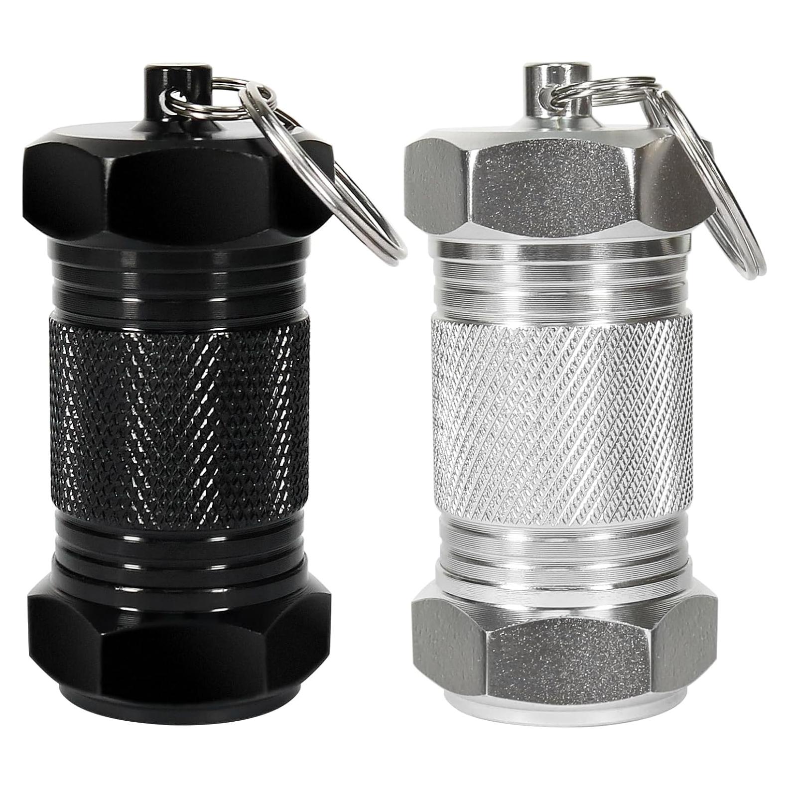 Contenedor de Pastillas Shintop Aluminio 70mm a Prueba de Agua