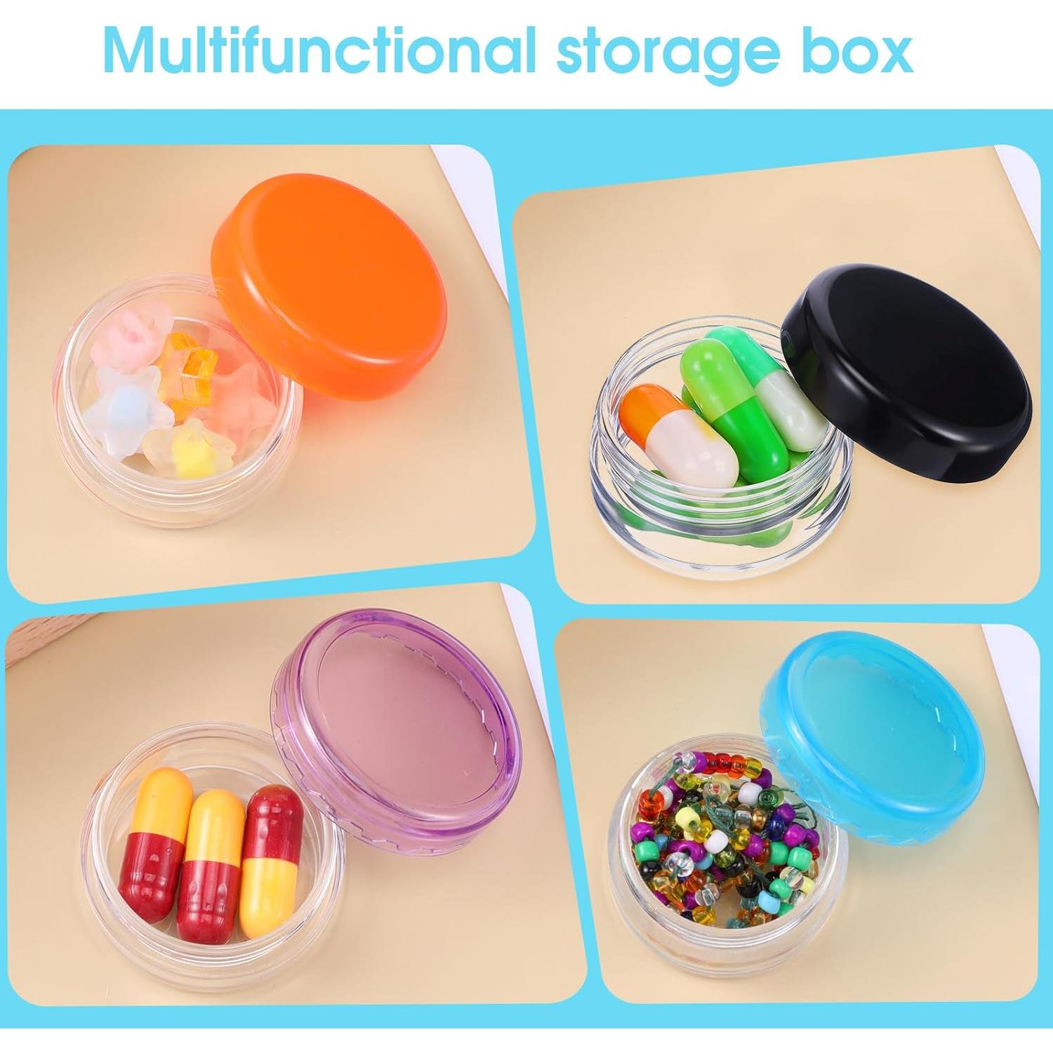 10 Cajas Organizadoras de Pastillas Dimeho Portátiles 3.8 cm