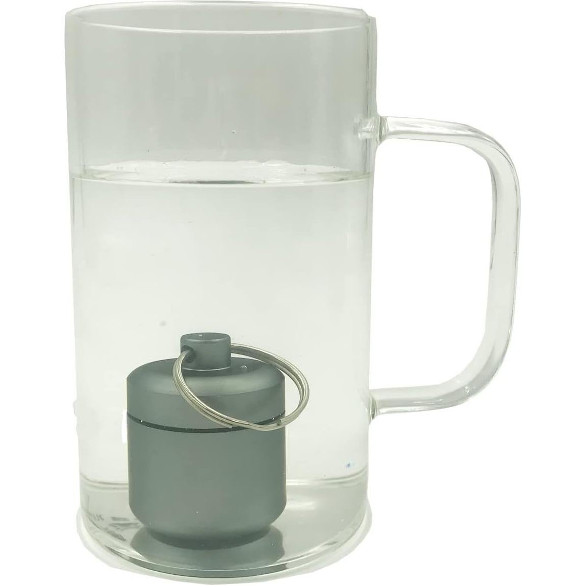 Soporte de Pastillas de Llavero KYHSOM 4 Piezas Impermeable