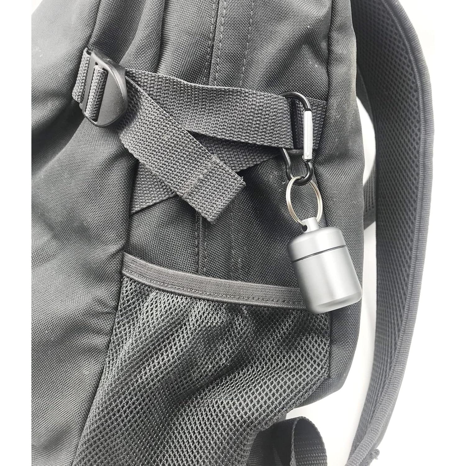 Soporte de Pastillas de Llavero KYHSOM 4 Piezas Impermeable