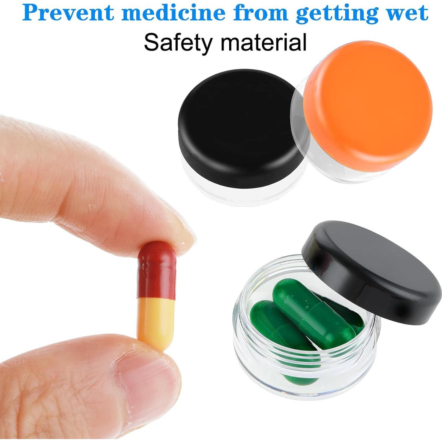 Caja Organizadora de Pastillas Dimeho 5 Pcs Portátil Libre BPA