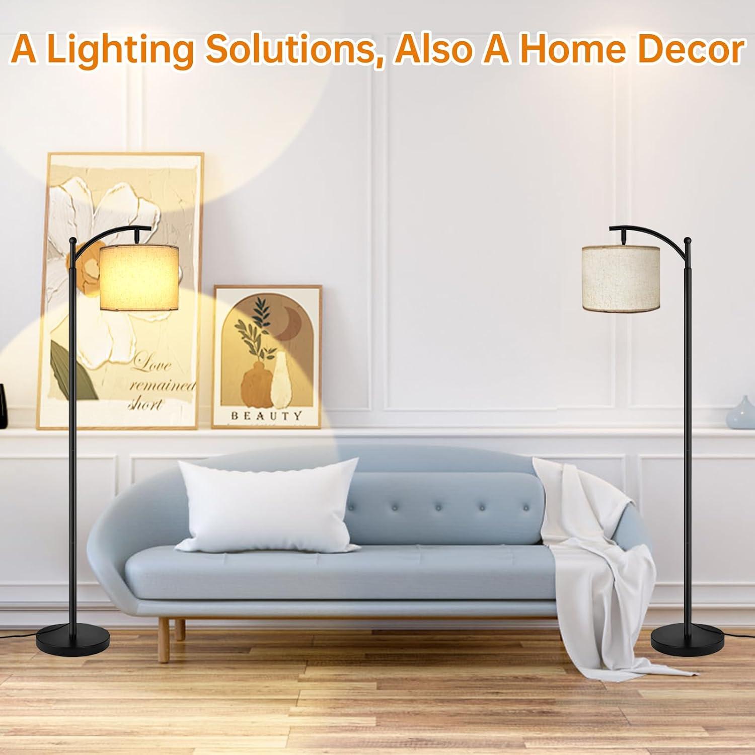 Lámpara de Pie LED Mukuxin 12W Dimmable con Control Remoto