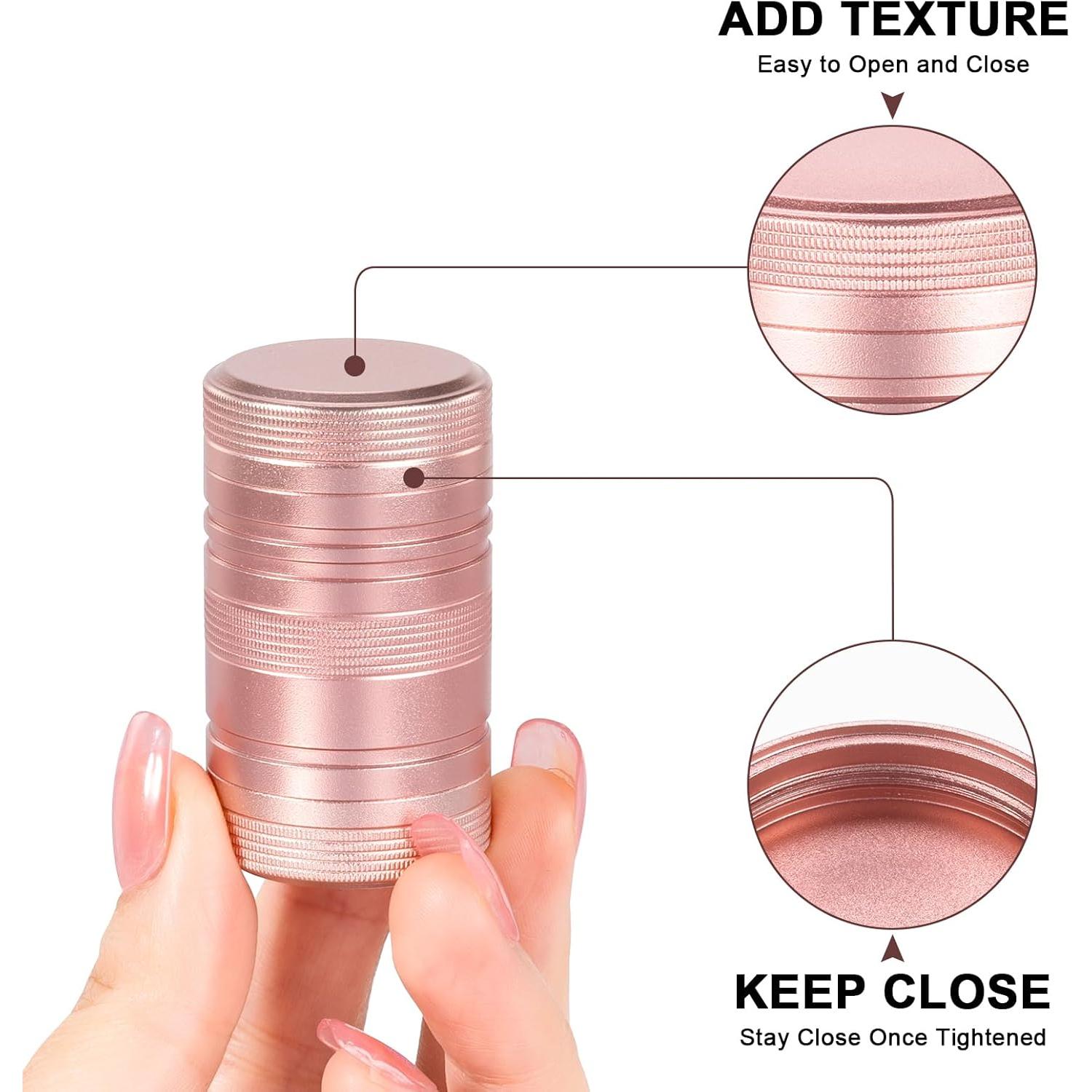 Contenedor de Pastillas SOBAHIDO Rosa - Organizador Portátil Impermeable