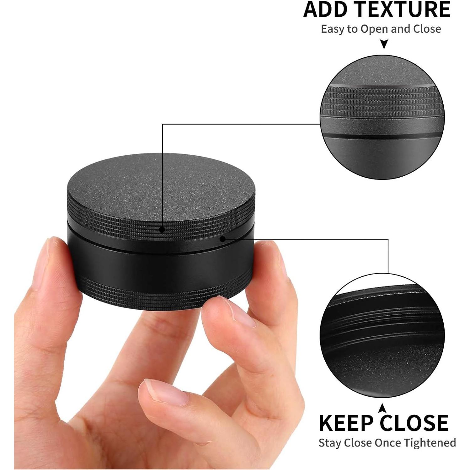 Caja de Pastillas Portátil SOBAHIDO de Aluminio Impermeable